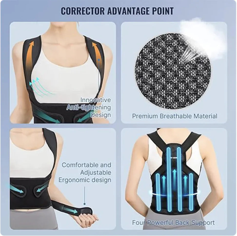 SpineAlign™ Posture Corrector Belt