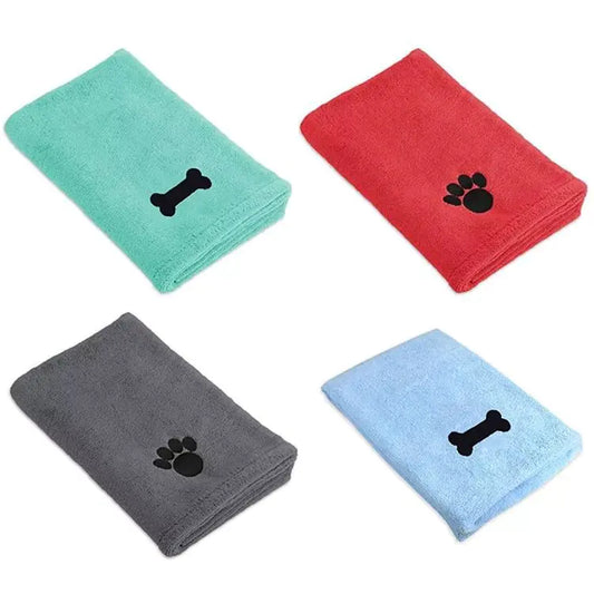 Universal Absorbent Bath Towel for Pets, Quick-Dry