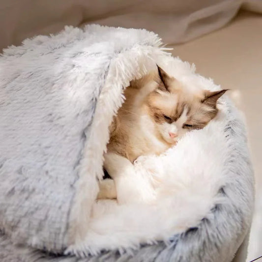 CozyShell™ Calming Cat Nest