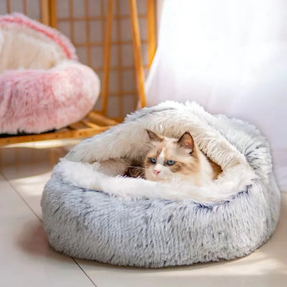 CozyShell™ Calming Cat Nest