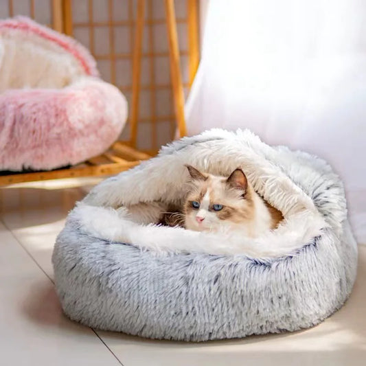 CozyShell™ Calming Cat Nest