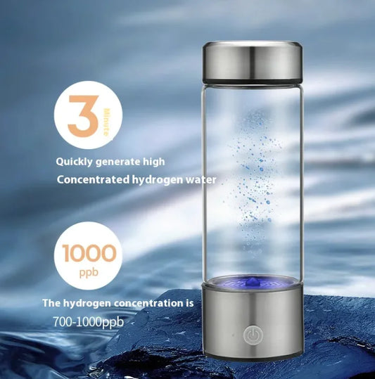 Hydrogen Health Water Bottle