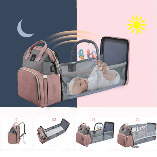 BabeBase™  Diaper changing station Bag