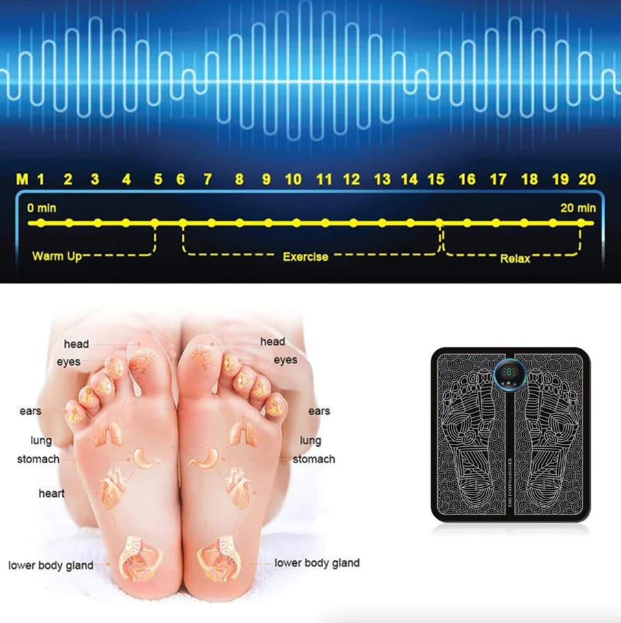 SootheStep™ EMS Foot & Leg Massager