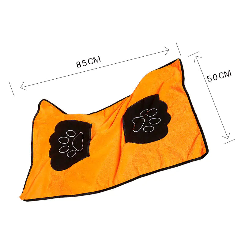 Universal Absorbent Bath Towel for Pets, Quick-Dry