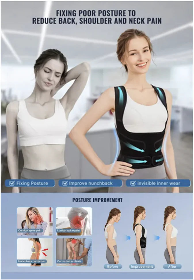 SpineAlign™ Posture Corrector Belt